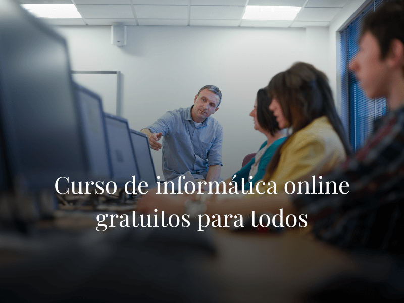 Curso de informática online gratuitos para todos Curso de informática online gratuitos para todos